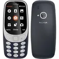 Nokia 3310 2G Mobiltelefon 24 Zoll Farbdisplay 2MP Kamera Bluetooth Radio MP3;Coole retro Handys - Grau