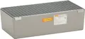Cemo Auffangwanne 65 l, B x H x T: 82 x 24 x 42 cm, GFK (glasfaserverstärkter Kunststoff), mit verzinktem Stahlgitterrost, mit Zulassung, 7717 000000000001295420