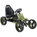 Homcom GO, Grün, Metall, 54x61x105 cm, unisex, Outdoor Spielzeug, Kinderfahrzeuge