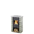 HAAS & SOHN Kaminofen "Tirol", grün/weiss, Keramik, 6 kW, Zeit- und Dauerbrand geeignet - gruen