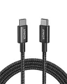 Anker USB C auf USB C Kabel, 100W [1,8m] Schnellladekabel USB C Kabel, PD 3.0 USB C Ladekabel für iPhone 17/16/15 Serie, Samsung Galaxy S26/S25, MacBook Pro/Air, iPad Pro/Air, Pixel Switch LG und mehr