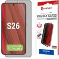Displex Privacy Glass, Privacy Full Cover Panzerglas, MountMaster (1 Stk., Samsung Galaxy S26) (02233)