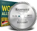 QUALITÄT AUS DEUTSCHLAND Bayerwald Werkzeuge Kreissägeblatt HM Kreissägeblatt - 300 x 3.2/2.2 x 30 Z60 WZ GW