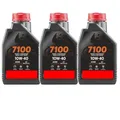 MOTUL 7100 4T 4-TAKT Motoröl ÖL 10W40 Motorrad API SL SM SN MA2 - 3L 3 Liter
