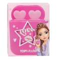 Depesche 13811 TOPModel - Lipgloss Set Beauty and Me, 2 kleine Lipglosse, in Pink und Rosa, mit fruchtigem Duft, verpackt in einem Kopfhörer Case