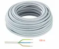 Stromkabel NYM-J 5x1,5 qm 100 m Ring grau Kabel Mantelleitung incl. Kupfer