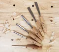 Stubai 6 Teile Premium Holzschnitzerei Meißel Set
