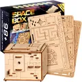 ESC WELT Space Box 3D Puzzle Game - 3 in 1 Puzzle Box Modellbau Escape Room Spie