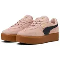 PUMA PALERMO ELEVATA WNS Sneaker mit klassischer T-Toe-Konstruktion, Obermaterial aus Leder rosa 40,5 EU