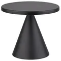 APS 17101 Tischleuchte CONE MINI, Akku-Leuchte, inkl. Ladestation, USB-Ladekabel und Fernbedienung, Höhe 11,5 cm, schwarz