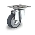 Lenkrolle 50 mm Thermoplastisches Gummi "Apparaterolle"