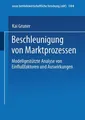 Beschleunigung von Marktprozessen Kai Gruner