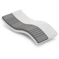 Kaltschaummatratze Betten-ABC KSP-500 XXL in Härtegrad H4, Betten-ABC, 16 cm hoch, Feuchtigkeits- und temperaturregulierend,ergonomische Anpassung 80 cm x 220 cm x 16 cm