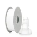 Bambu Lab Matte PLA 3D-Drucker-Filament, glatte matte Oberfläche, PLA 3D-Druck-Filament, kein Verziehen und Verheddern, AMS-kompatibles 3D-Druckmaterial mit wiederverwendbarer Spule, 1,75 mm, 1 kg