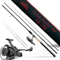 Paradox Fishing Feederrute 3,6m 120g mit 4000 Runner Rolle I Method Feeder Rute Angelrute Feederruten zum Angeln mit Futterkorb