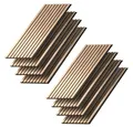 Vicco Wandpaneel Sonoa, Eiche, 8 Stück, (8-tlg)