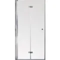Sanotechnik Falttür Duet Anschlag Links 85 cm x 195 cm Klarglas