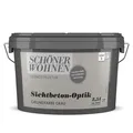 Schöner Wohnen Sichtbeton-Optik Grundfarbe Trendstruktur Wandfarbe grau 2,5 L