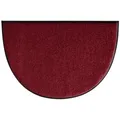 Erwin Müller Teppich Fußmatte "Mainz" halbrund, halbrund, Höhe: 7 mm rot halbrund | 60 cm x 85 cm x 7 mm
