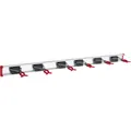 Bruns Bruns Gerätehalterleiste 6 Halter 1 m für Handstielgeräte SB 6.10 C 1 m