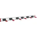 Bruns Geräterhalter Set inkl. 6x Halter und 1x Schiene Länge 1000 mm