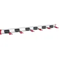 Bruns Bruns Gerätehalterleiste 6 Halter 1 m für Handstielgeräte SB 6.10 C 1 m