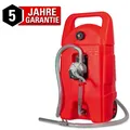 WALTER Kraftstofftrolley 53 L 8L/min 6" Räder 3m Zapfschlauch mit Handkurbel