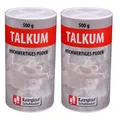 2x Talkum Puder 500g Talkum Talk Talcum Talc Talkumpulver Talkumpuder Reifen