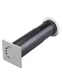 Duka Telescopic valve Type 300 Ø75 mm grey/white