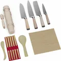 Klarstein Shibui Sushi Set Zum Selber Machen - 15-teiliges DIY Sushi Set mit Edelstahlmessern, Bambusmatten & Zubehör für Anfänger & Profis