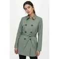 ONLY Trenchcoat ONLVALERIE TRENCHCOAT OTW NOOS grün XL (42)