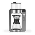 BEEM 3597 POUR OVER Filterkaffeemaschine mit Waage - Glas | BASIC SELECTION | Edelstahl | 0,75 l Glaskaraffe | Direktbrüh-Prinzip | Rotierender Brühkopf, Schwarz, Silber