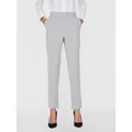 Vero Moda Anzughose VMMAYA MR LOOSE SOLID PANT NOOS knöchelfreie Form mit Saumaufschlag grau M (38)