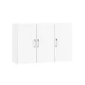 SoBuy Hängeschrank Badschrank Küchenschrank Medizinschrank Badmöbel FRG231-L-W