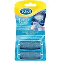 Scholl Velvet Smooth Express Pedi Crystal Diamonds Peeling Getreide 2 Ersatz Rollen