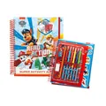 Paw Patrol Malbuch mit Schablone und Aufklebern Stifte Aufkleber Kinder malen