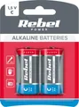 2x Rebel LR14 R14 C 1,5 V Alkaline-Batterie
