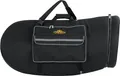 Lechgold Gigbag für F-Tuba FT-15/6 - Höhe: 93 cm - Für Schallbecher bis 41 cm Durchmesser - Mit Tragegriff, Schulterriemen und Rucksackgurten - Made in Europe - Schwarz