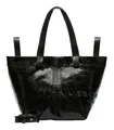 Liebeskind Berlin Schultertasche Elvira Paper Touch Crinkle, aus echtem Rindsleder