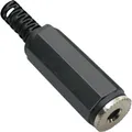 BKL Electronic 1108003 Klinken-Steckverbinder 3.5mm Buchse, gerade Polzahl: 3 Stereo Schwarz