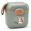 Elodie Details Brotdose für Kinder, BPA-freie Bento Box mit Fächern & Gabel | Spülmaschinen- & Mikrowellengeeignet | Snackbox für Schule & Kindergarten im Matten Design - 800ml, Chipmunk Darling