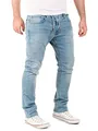 WOTEGA Noah - Jeans Herren Hosen - Stretch Jogginghose - Männer Sweathose - Denim Jogging Hose, Blau (Blue Shadow 3R4020), W32/L30