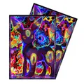 Tinisu Sammelkarte Pokemon Karten Hüllen Premium 50x Nachtara Glitzer Sleeves TCG Umbreon