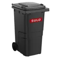 Sulo Mini Müllbehälter grau Tisch-Mülltonne Stiftehalter Spielzeug