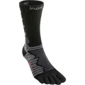 Injinji Ultra Run Crew Socken (Größe 44.5 , schwarz)