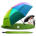 Styngard Golfregenschirm BELFAST, XXL Regenschirm Groß für 2 Personen bunt Ø 130 cm