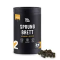 Tales & Tails Sprungbrett Funktionaler Snack für Hunde, MSM, Grünlippmuschelpulver, Kollagen, Allergiker geeignet, Getreidefrei - 1 Dose 325g