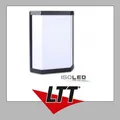 ISOLED Wandleuchte 2xE27 T45, IP54, anthrazit, exkl. Leuchtmittel