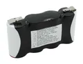 AccuCell Notleuchtenakku NiMH 4,8V 1800mAh F1x4 Sub-C mit Faston-Anschluss +6,3mm / -4,8mm ersetzt Kaufel 11190046 BPS-98100319