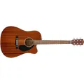 Fender Classic Design CD-60SCE All Mahogany elektrisch-akoestische westerngitaar (Westerngitarre, Griffbrett: Walnuss, Hals: Mahagoni, Korpus: Mahagoni) (0970113022)